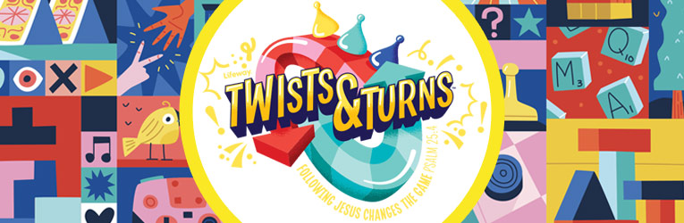 Twists and Turns VBS is a fantastical celebration of how following Jesus changes the game.